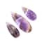 John Bead Earth’s Jewels Natural Stone Teardrop Pendant Slices